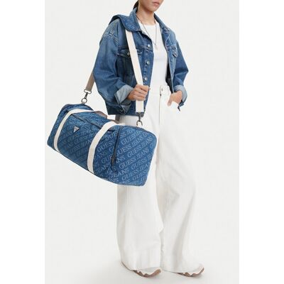 Jeans Torba weekendowa CWBEO-GUESS-B-008-09 Niebieski NOSIZE Niebieski Damskie Jeans Torba weekendowa CWBEO-GUESS-B-008-09 Niebieski NOSIZE Niebieski Damskie