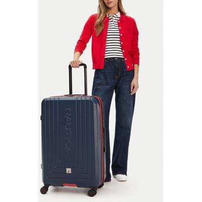 Nautica Walizka duża CWBEO-NTC-KS-003-07-L Granatowy NOSIZE Granatowy Unisex Nautica Walizka duża CWBEO-NTC-KS-003-07-L Granatowy NOSIZE Granatowy Unisex