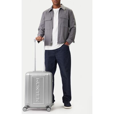 Walizka kabinowa CEO-HUNTER-S-002-08-SILVER Srebrny NOSIZE Srebrny Unisex Walizka kabinowa CEO-HUNTER-S-002-08-SILVER Srebrny NOSIZE Srebrny Unisex