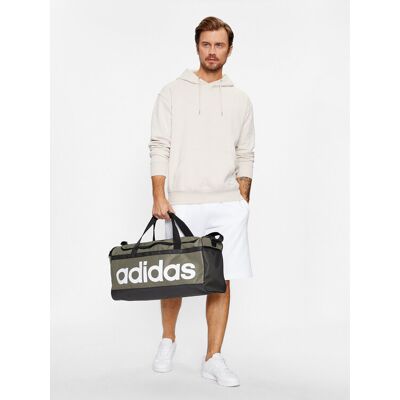 Adidas Torba sportowa Essentials Linear Duffel Bag Medium HR5350 Zielony NOSIZE Zielony Unisex Adidas Torba sportowa Essentials Linear Duffel Bag Medium HR5350 Zielony NOSIZE Zielony Unisex