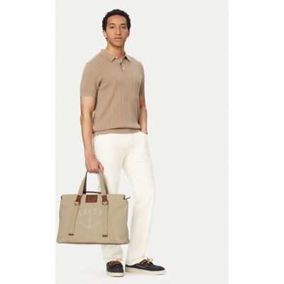 Guess Torba weekendowa HMOSCM P6246 Beżowy jasny NOSIZE Beżowy jasny Męskie Guess Torba weekendowa HMOSCM P6246 Beżowy jasny NOSIZE Beżowy jasny Męskie