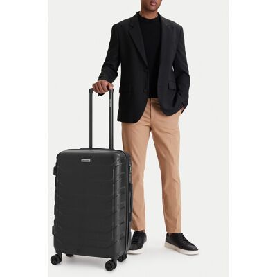 GINO ROSSI Walizka średnia CEO-GIN-M-001-05-BLACK2 Czarny NOSIZE Czarny Unisex GINO ROSSI Walizka średnia CEO-GIN-M-001-05-BLACK2 Czarny NOSIZE Czarny Unisex