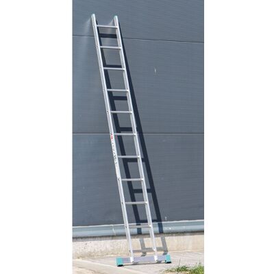 Aluminiowa jednoczęściowa drabina ALVE EUROSTYL, 1x11 szczebli, długość 3,13 m Aluminiowa jednoczęściowa drabina ALVE EUROSTYL, 1x11 szczebli, długość 3,13 m