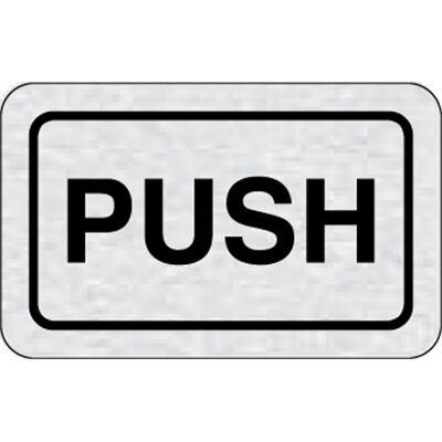 B2B Partner Samoprzylepna tabliczka na drzwi -PUSH B2B Partner Samoprzylepna tabliczka na drzwi -PUSH