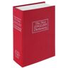 Rottner Sejf książka, metalowa kasetka BOOKCASE, czerwony