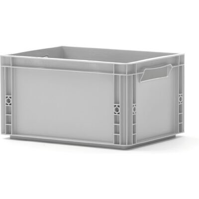 B2B Partner Plastikowa skrzynka, otwarte uchwyty, 400x300x220 mm B2B Partner Plastikowa skrzynka, otwarte uchwyty, 400x300x220 mm