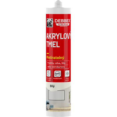 B2B Partner Uszczelniacz akrylowy, 280 ml, biały B2B Partner Uszczelniacz akrylowy, 280 ml, biały