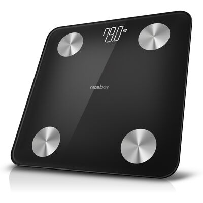 Waga osobowa Niceboy SmartScale 2, czarna Waga osobowa Niceboy SmartScale 2, czarna