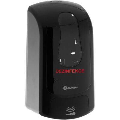 Dozownik środka dezynfekcji AUTOMATIC MERIDA ONE, czarny Dozownik środka dezynfekcji AUTOMATIC MERIDA ONE, czarny