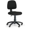 B2B Partner Krzesło biurowe MILANO bez podłokietników, czarne