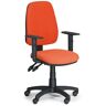 Euroseat Krzesło biurowe ALEX z podłokietnikami - pomaranczowe