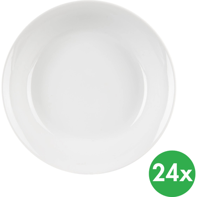 B2B Partner Talerz głęboki dziecięcy MONA, średnica 19 cm, porcelana, 24 sztuki. B2B Partner Talerz głęboki dziecięcy MONA, średnica 19 cm, porcelana, 24 sztuki.