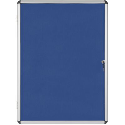 Bi-Office Gablota informacyjna z tekstylną powierzchnią, niebieska, 720 x 980 mm Bi-Office Gablota informacyjna z tekstylną powierzchnią, niebieska, 720 x 980 mm