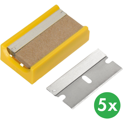 B2B Partner Ostrza do skrobaczki bezpieczeństwa 4 cm (5 szt.) B2B Partner Ostrza do skrobaczki bezpieczeństwa 4 cm (5 szt.)
