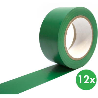 Rocol Taśma samoprzylepna do oznaczania, 12 Szt., 33 m x 50 mm, zielona Rocol Taśma samoprzylepna do oznaczania, 12 Szt., 33 m x 50 mm, zielona