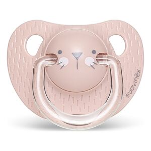 Suavinex smoczek anatomiczny silikonowy Premium +18m Kotek różowy Hygge Baby