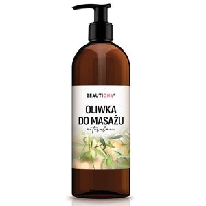 Beautiona olejek oliwka do masażu ciała naturalna 500 ml