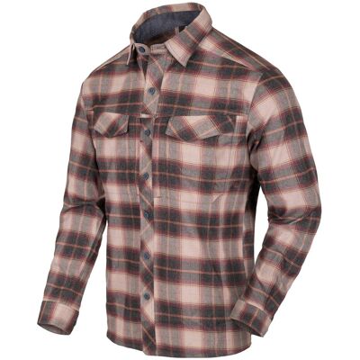 HELIKON-TEX Koszula Defender Mk2 PILGRIM Long Sleeve Shirt Rust Plaid (KO-DPG-SR-P9) HELIKON-TEX Koszula Defender Mk2 PILGRIM Long Sleeve Shirt Rust Plaid (KO-DPG-SR-P9)