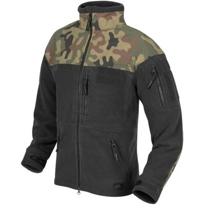 HELIKON-TEX Polar Helikon INFANTRY Fleece Czarny-Black/ PL Woodland (BL-INF-HF-17) HELIKON-TEX Polar Helikon INFANTRY Fleece Czarny-Black/ PL Woodland (BL-INF-HF-17)