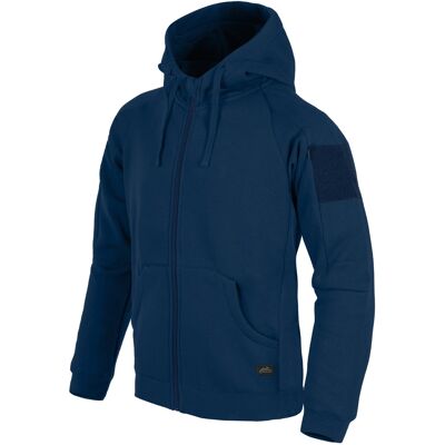 HELIKON-TEX BLUZA HELIKON URBAN TACTICAL HOODIE LITE FULLZIP - Niebieski (HE.BL-ULF-CB-65.H) HELIKON-TEX BLUZA HELIKON URBAN TACTICAL HOODIE LITE FULLZIP - Niebieski (HE.BL-ULF-CB-65.H)