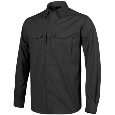 HELIKON-TEX Koszula Helikon DEFENDER Mk2 long sleeve PolyCotton Ripstop Czarny-Black (KO-DF2-PR-01) HELIKON-TEX Koszula Helikon DEFENDER Mk2 long sleeve PolyCotton Ripstop Czarny-Black (KO-DF2-PR-01)