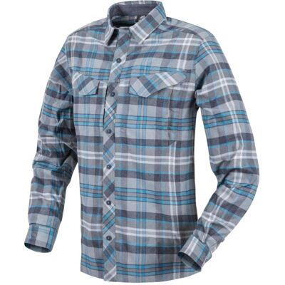 HELIKON-TEX Koszula Helikon Defender Mk2 PILGRIM Long Sleeve Shirt Blue Plaid (KO-DPG-SR-P6501) HELIKON-TEX Koszula Helikon Defender Mk2 PILGRIM Long Sleeve Shirt Blue Plaid (KO-DPG-SR-P6501)