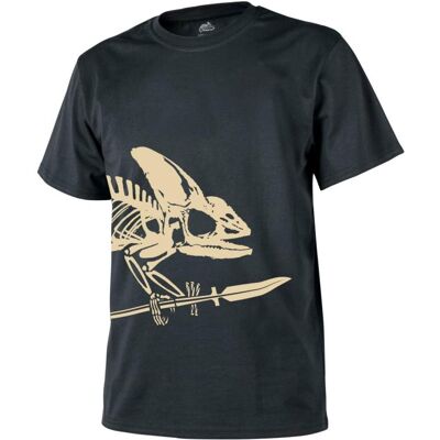 HELIKON-TEX T-Shirt Helikon (Full Body Skeleton) - Bawełna - Czarny-Black (TS-FBS-CO-01 HELIKON-TEX T-Shirt Helikon (Full Body Skeleton) - Bawełna - Czarny-Black (TS-FBS-CO-01