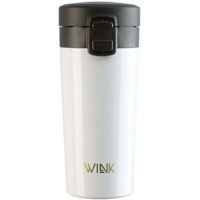 Kubek Termiczny WINK WHITE 370 ml. Kubek Termiczny WINK WHITE 370 ml.