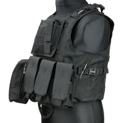 GFC TACTICAL Kamizelka taktyczna typu AAV FSBE - czarna (GFT-18-000330) GFC TACTICAL Kamizelka taktyczna typu AAV FSBE - czarna (GFT-18-000330)