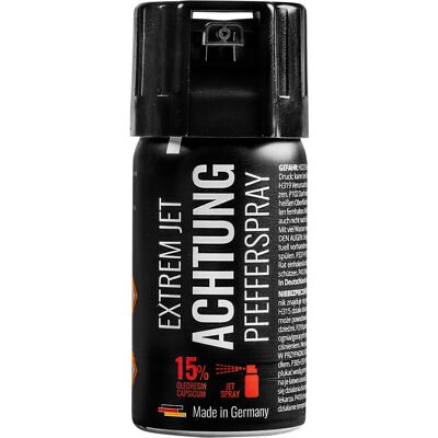 PERFECTA Gaz pieprzowy Achtung eXtrem Jet 15% OC strumień 40 ml (065-536) PERFECTA Gaz pieprzowy Achtung eXtrem Jet 15% OC strumień 40 ml (065-536)