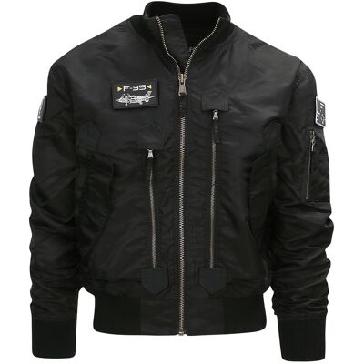 3326 Kurtka lotnicza F-35 Fostex Garments - czarna rozmiar M 3326 Kurtka lotnicza F-35 Fostex Garments - czarna rozmiar M