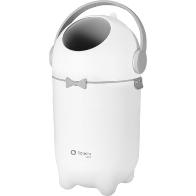 Lionelo Purebin kosz na pieluchy White Lionelo Purebin kosz na pieluchy White