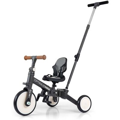 Milly Mally Optimus Max rowerek 5w1 Dark Grey Milly Mally Optimus Max rowerek 5w1 Dark Grey