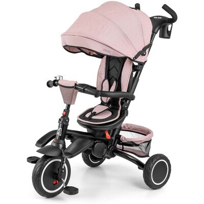 Milly Mally Rowerek Trójkołowy Stanley Rubber New Pink Milly Mally Rowerek Trójkołowy Stanley Rubber New Pink
