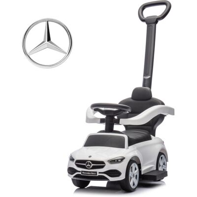 Milly Mally Mercedes C-Class pojazd z rączką White Milly Mally Mercedes C-Class pojazd z rączką White