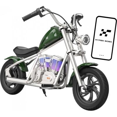 Hyper Gogo Cruiser 12 Plus motocykl elektryczny z aplikacją Zielony Hyper Gogo Cruiser 12 Plus motocykl elektryczny z aplikacją Zielony