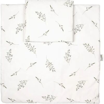 Waldin - Rożek 2w1 - Zielone gałązki - baby swaddle bedding Waldin - Rożek 2w1 - Zielone gałązki - baby swaddle bedding