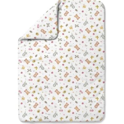 Waldin bambusowa kołdra dziecięca 120x90 Candy Cute White Waldin bambusowa kołdra dziecięca 120x90 Candy Cute White