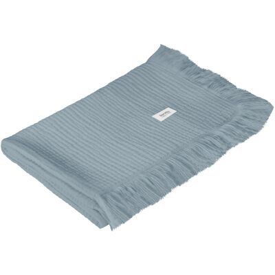 Lionelo Muslin Blanket kocyk muślinowy Stone Blue Lionelo Muslin Blanket kocyk muślinowy Stone Blue