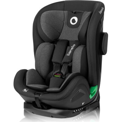 Lionelo Harper i-Size - fotelik samochodowy dla maluchów (76 - 150 cm 9 - 36 kg 15 m - 12 lat) (Black Carbon Grey) Lionelo Harper i-Size - fotelik samochodowy dla maluchów (76 - 150 cm 9 - 36 kg 15 m - 12 lat) (Black Carbon Grey)