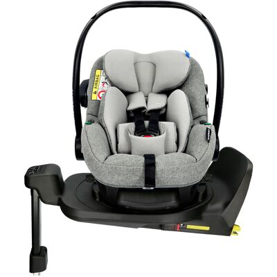 Avionaut Pixel PRO 2.0 C z bazą IQ Orbit - lekki, obrotowy fotelik samochodowy dla niemowląt (40 - 86 cm 0 - 13 kg 0 - 15 miesięcy) (Grey) Avionaut Pixel PRO 2.0 C z bazą IQ Orbit - lekki, obrotowy fotelik samochodowy dla niemowląt (40 - 86 cm 0 - 13 kg 0 - 15 miesięcy) (Grey)