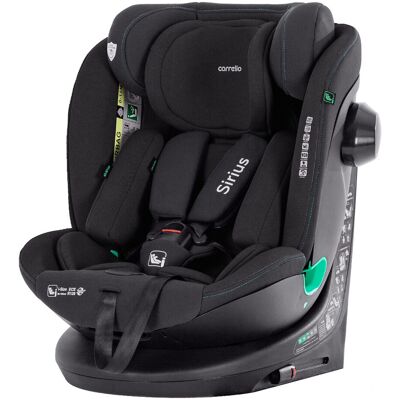 Carrello Sirius fotelik samochodowy multigrupowy (40 - 150 cm 0 - 36 kg 0 - 12 lat) (Absolute Black) Carrello Sirius fotelik samochodowy multigrupowy (40 - 150 cm 0 - 36 kg 0 - 12 lat) (Absolute Black)