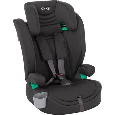Graco Eldura - fotelik samochodowy dla maluchów (76 - 150 cm 9 - 36 kg 15 miesięcy - 12 lat) (Midnight) Graco Eldura - fotelik samochodowy dla maluchów (76 - 150 cm 9 - 36 kg 15 miesięcy - 12 lat) (Midnight)