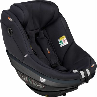 BeSafe Beyond² 360 fotelik samochodowy dla maluchów (61 - 125 cm 9 - 22 kg 6 miesięcy - 6 lat) (Black SoftBreeze) BeSafe Beyond² 360 fotelik samochodowy dla maluchów (61 - 125 cm 9 - 22 kg 6 miesięcy - 6 lat) (Black SoftBreeze)