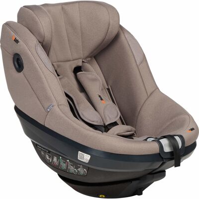 BeSafe Beyond² 360 fotelik samochodowy dla maluchów (61 - 125 cm 9 - 22 kg 6 miesięcy - 6 lat) (Dark Sand SoftBreeze) BeSafe Beyond² 360 fotelik samochodowy dla maluchów (61 - 125 cm 9 - 22 kg 6 miesięcy - 6 lat) (Dark Sand SoftBreeze)