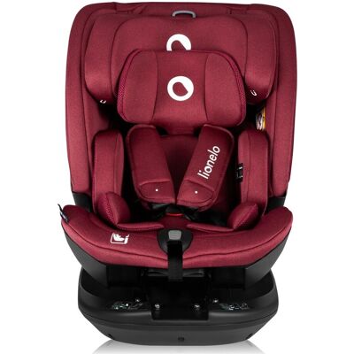 Lionelo Bastiaan RWF i-Size - fotelik samochodowy dla maluchów (40 - 150 cm 0 - 36 kg 0 - 12 lat) (Red Burgundy) Lionelo Bastiaan RWF i-Size - fotelik samochodowy dla maluchów (40 - 150 cm 0 - 36 kg 0 - 12 lat) (Red Burgundy)
