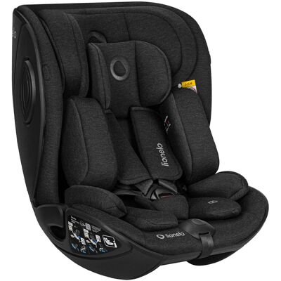Lionelo Moxie Next i-Size - fotelik samochodowy dla maluchów (40 - 105 cm 0 - 18 kg 0 - 4 lata) (Black Carbon) Lionelo Moxie Next i-Size - fotelik samochodowy dla maluchów (40 - 105 cm 0 - 18 kg 0 - 4 lata) (Black Carbon)