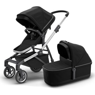 Thule Sleek wózek głęboko-spacerowy 2w1 (Midnight Black, Aluminium) Thule Sleek wózek głęboko-spacerowy 2w1 (Midnight Black, Aluminium)