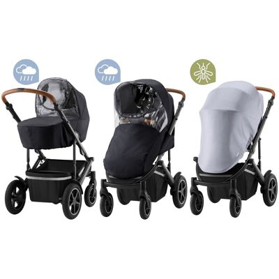 Britax Romer Smile III Stay Safe zestaw folii do wózka z odblaskami Britax Romer Smile III Stay Safe zestaw folii do wózka z odblaskami