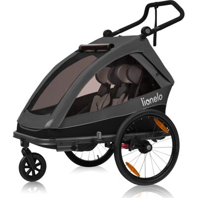 Lionelo Cama przyczepka rowerowa (Grey Graphite) Lionelo Cama przyczepka rowerowa (Grey Graphite)